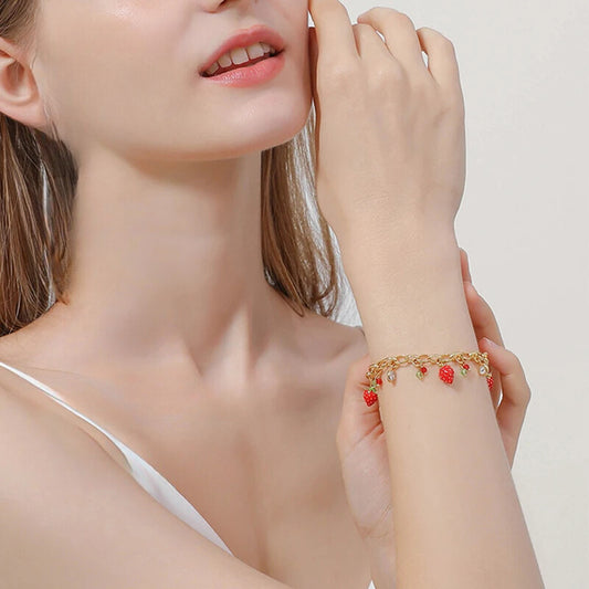 Strawberry Bracelet